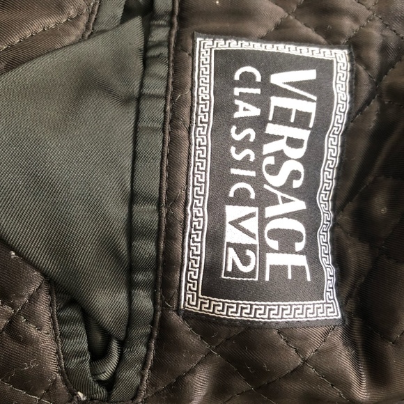 Versace Wool long coat - Picture 3 of 3